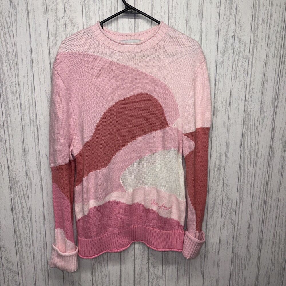 Womens Size M House Of Sunny The Paris Landscape Sweater